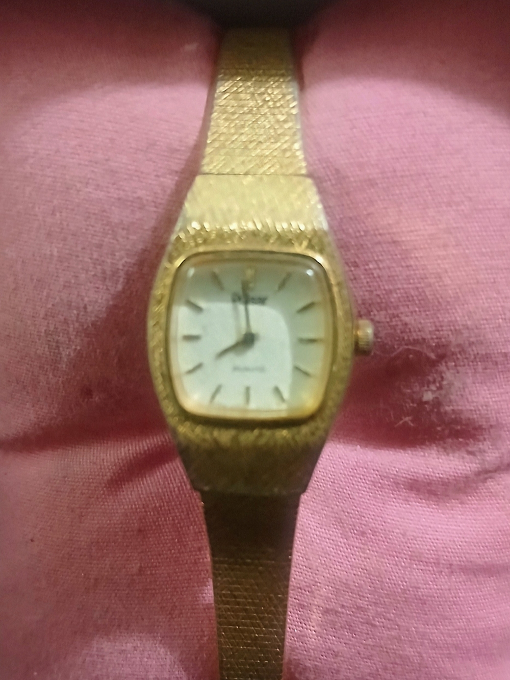 Pulsar Gold-Tone Women's Dress Watch with White Dial